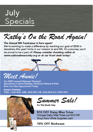 July Specials