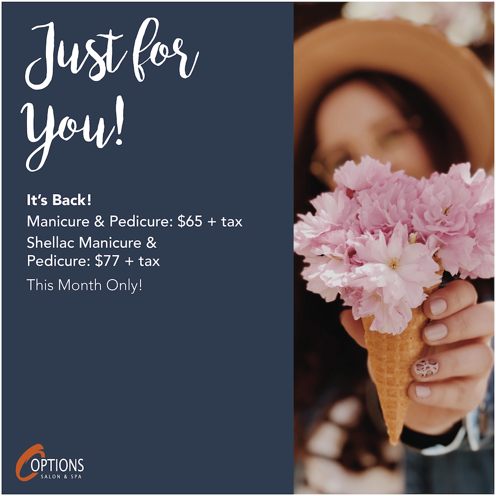 Manicure and pedicure special