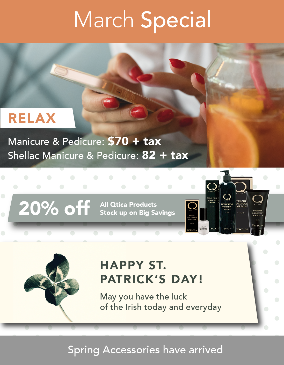 March Specials