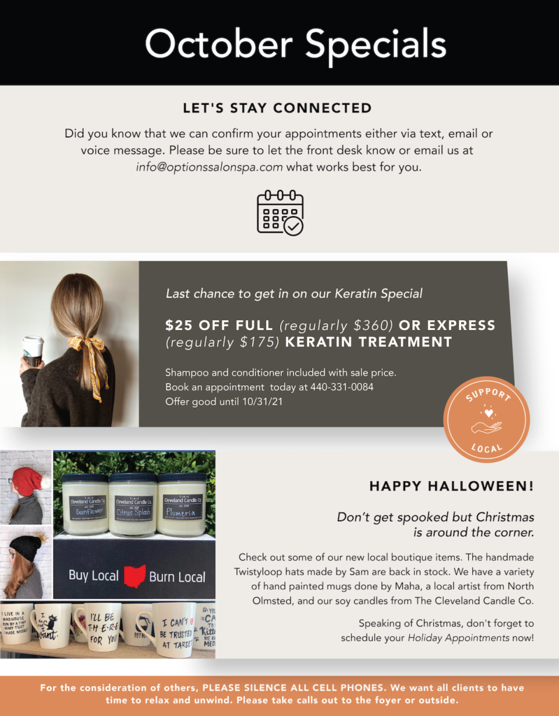 October Specials