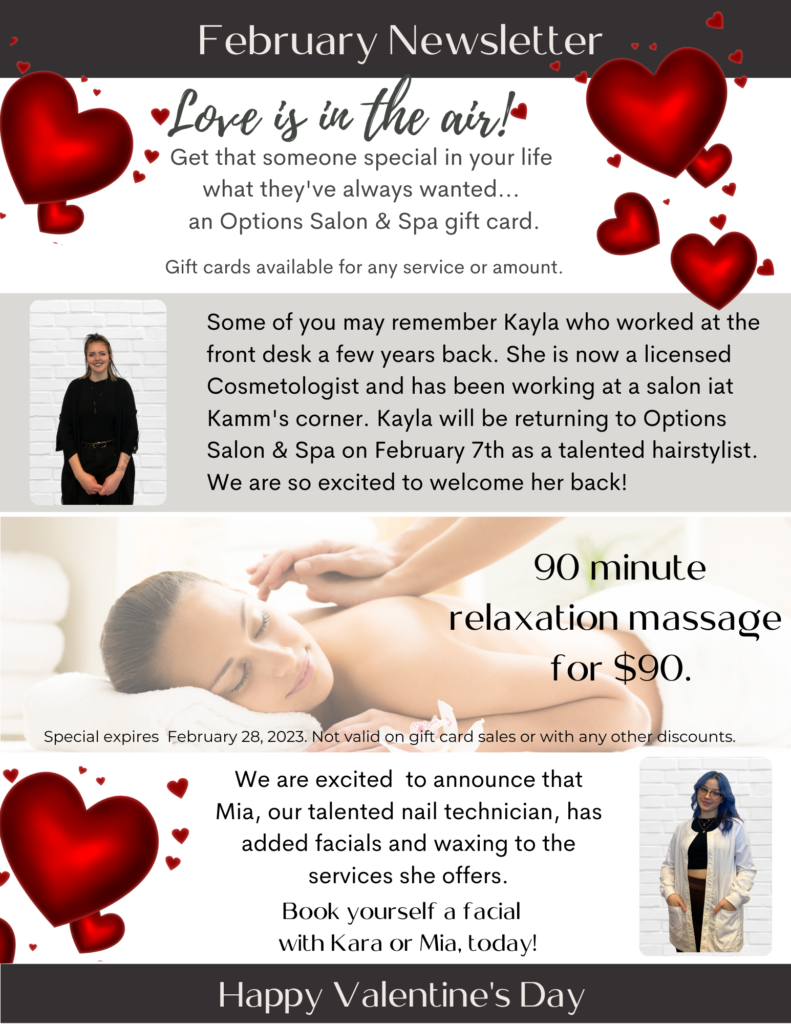 February Specials