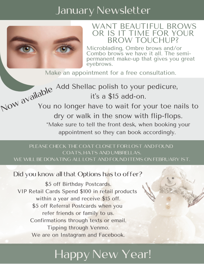 January Specials 2023