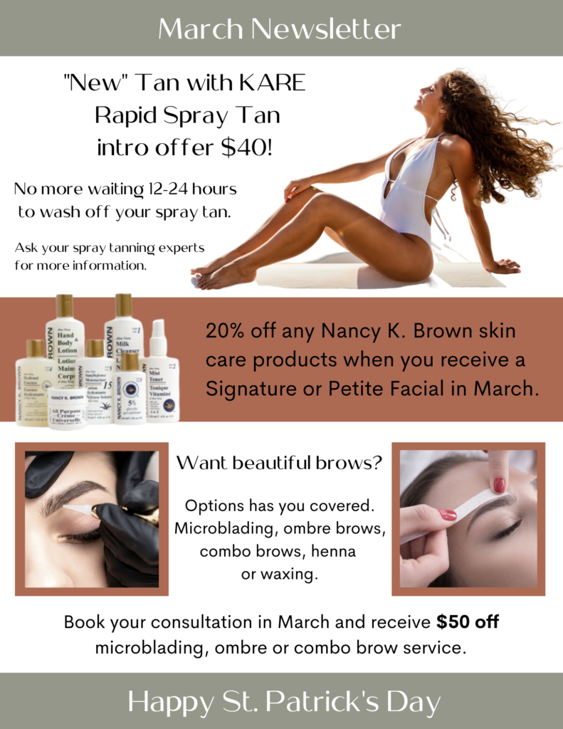 March 2023 Specials