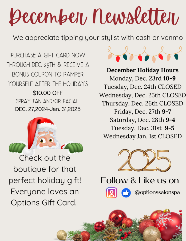 December Newsletter