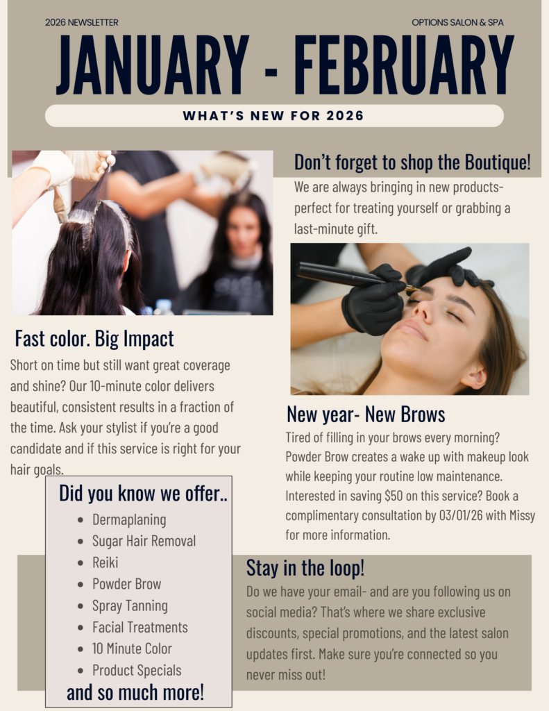 January & February Newsletter